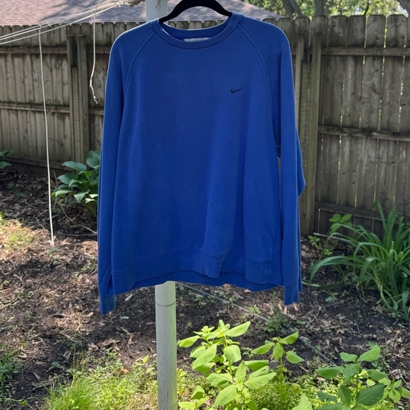 Vintage Nike Swoosh Crewneck Sweatshirt Y2K - Picture 1 of 4